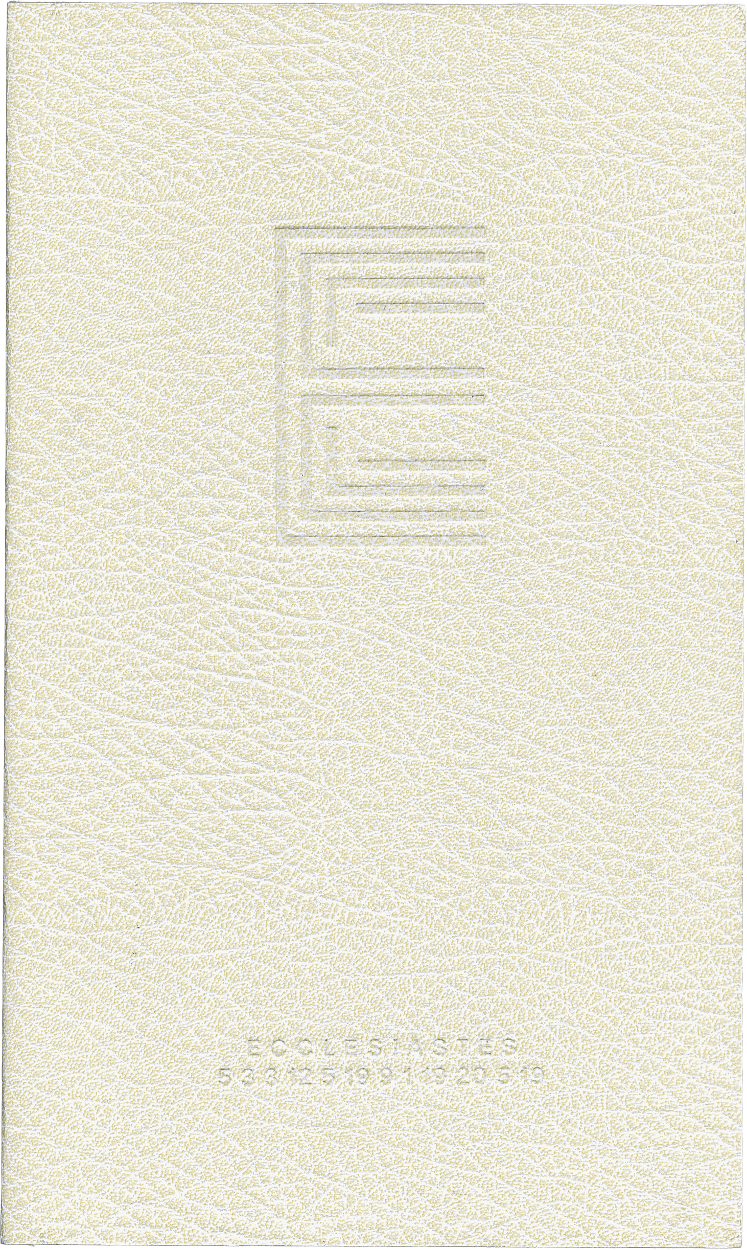 Ecclesiastes floating composition 01