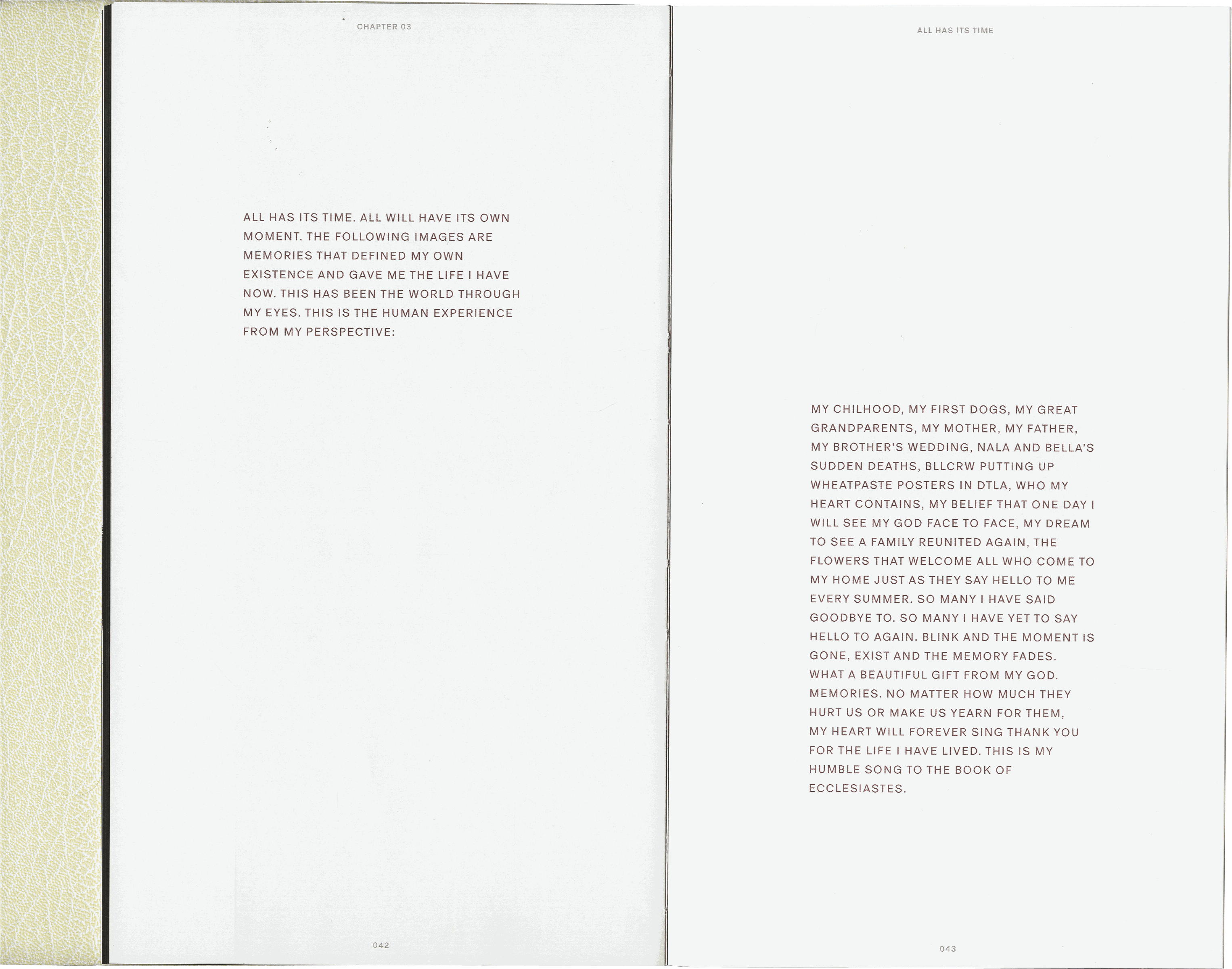 Ecclesiastes floating composition 24
